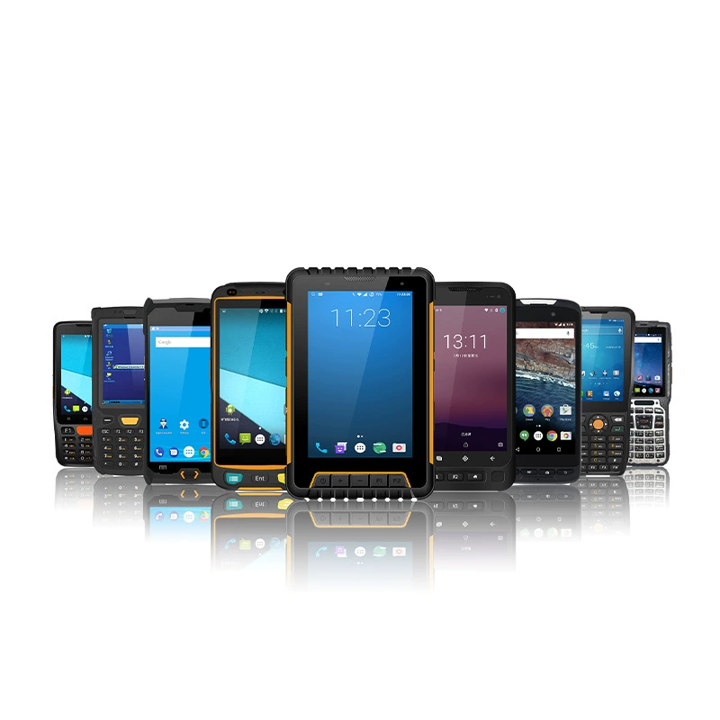 Jiebao RFID портативный сверхвысокочастотный считыватель КПК портативный терминал сбора данных сканирующий пистолет складской диск