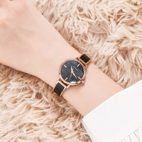 Kimio女表新款网红ins防水学生简约时尚潮流休闲大气女士手表