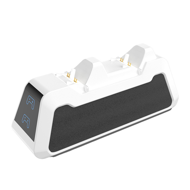 PS5 cargador dual de la manija PS5 cargador rápido de la manija de la base PS5 del cargador del GamePad