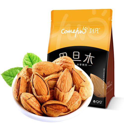 Kefan hand-peeled almonds 500g bags of nuts, roasted seeds and nuts, specialty snacks, office leisure snacks, drop shipping