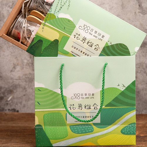 Peach Oolong Tea, Flower Fruit Tea, Bottled Set, Flower Tea in Triangle Packaging, Bagged Tea Leaves, Gift Box, Herbal Tea