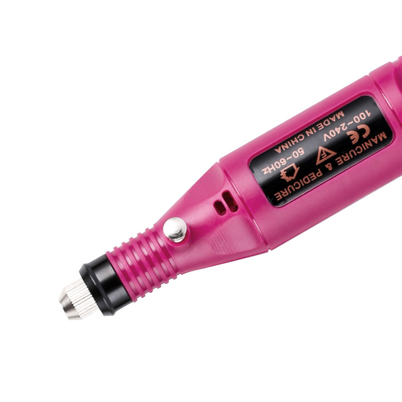 Logo personalizado color pequeño pulidor de uñas eléctrico portátil mini-removedor de uñas pulido bajo