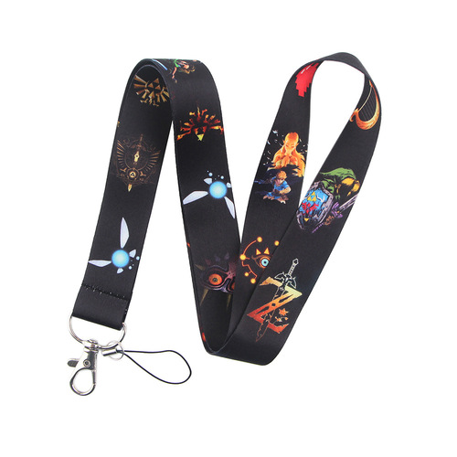 Mobile game Zelda Legend of Zelda mobile phone rope ID card mobile phone tag hanging neck key chain lanyard accessories