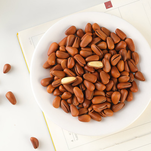 Kefan Northeastern pine nuts 108g/bag open pine nuts original flavor hand peeled nuts roasted seeds and nuts snacks group purchase one piece wholesale