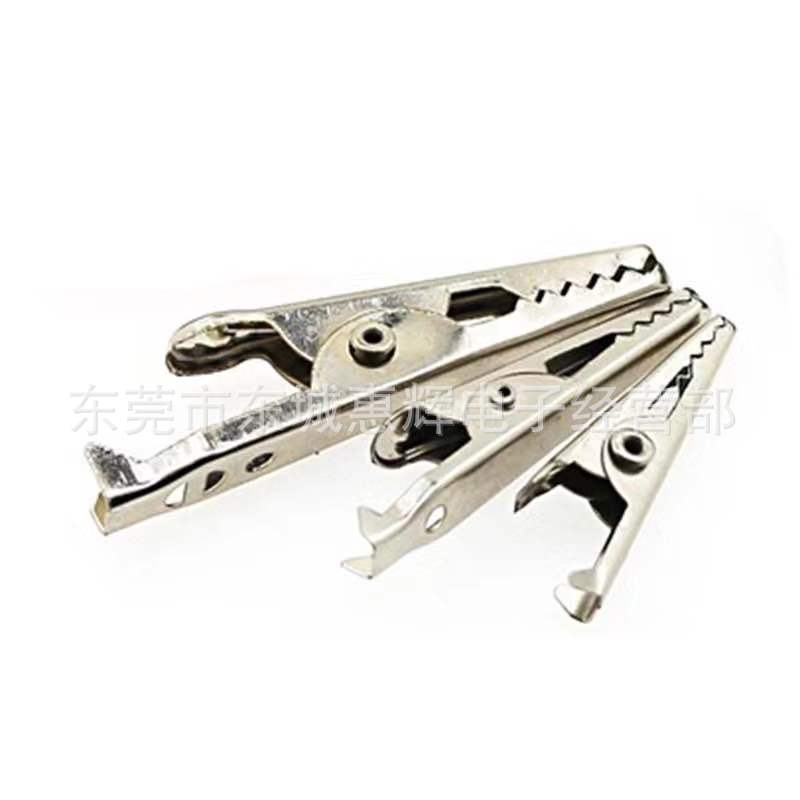 厂家直销电池夹027大号光夹 44MM电瓶夹大号鳄鱼夹子,电源名片夹