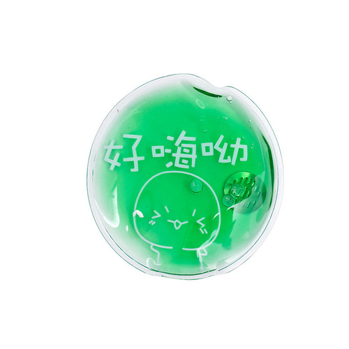 Cartoon instant hot hand warmer, pull, break, heat, reusable hand warmer, student mini portable spontaneous hot water bottle