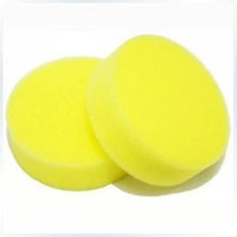 Круглая вощеная губка прочная высокая плотность автомойка для автомойки