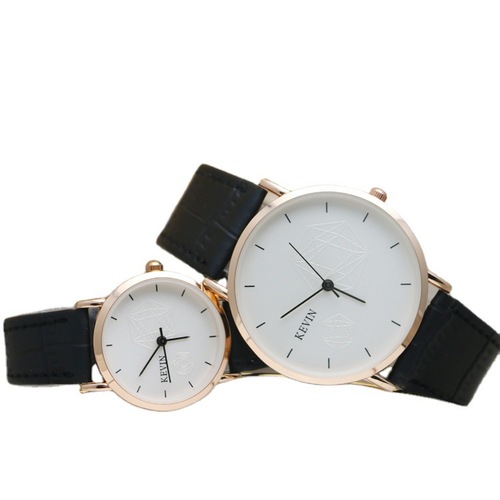 Manufacturer wholesale Japanese and Korean simple thin couple's watch Taobao men's and women's watch fashion trend belt quartz watch