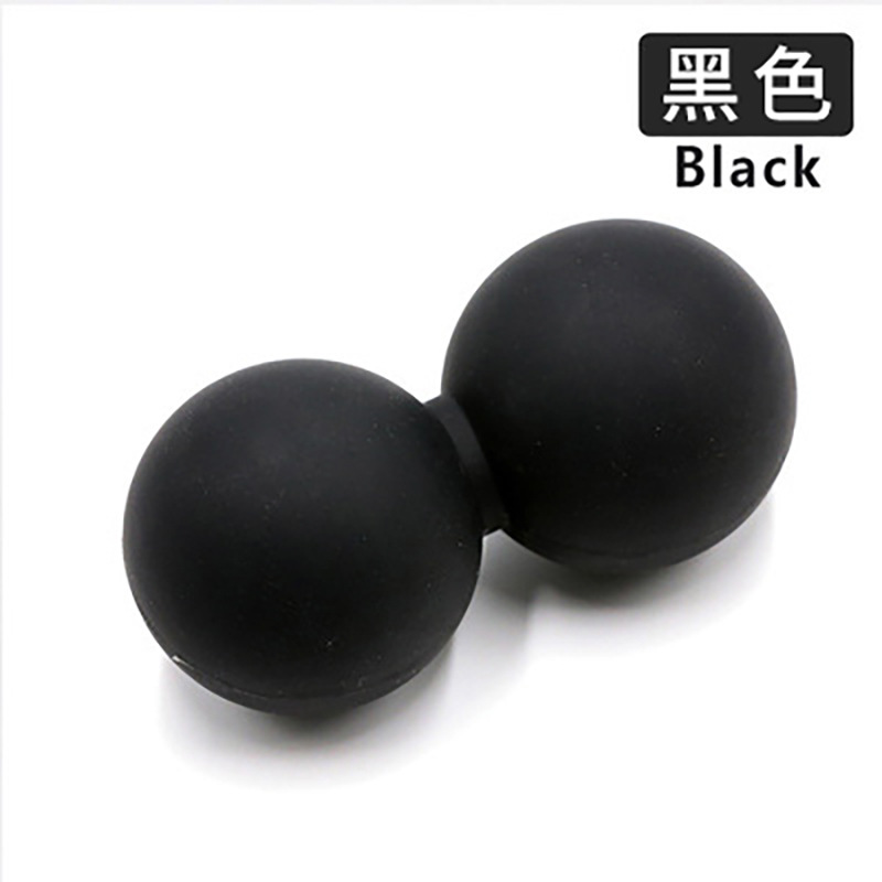 peanut Massage therapy double ball �轺������silicone solid