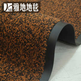 高端割绒进门酒店入户地垫门口商场商用防滑户外logo除尘脚垫地毯