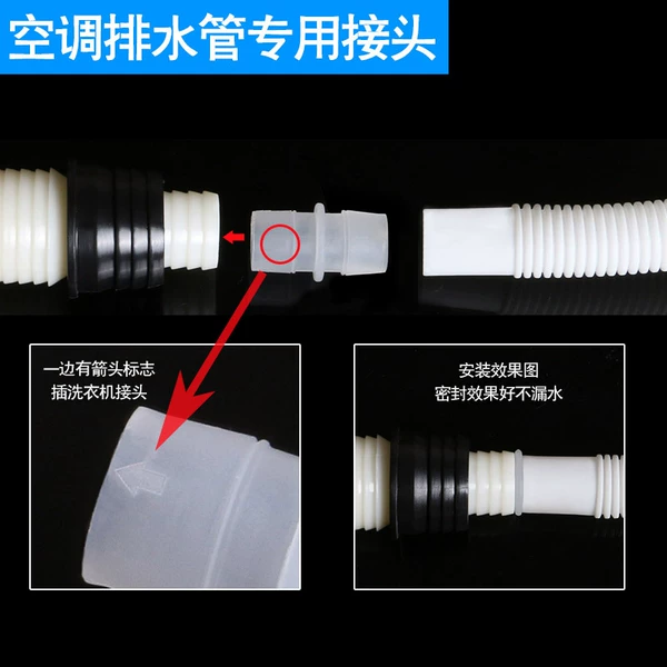 Special connector of air -conditioning pipe tube