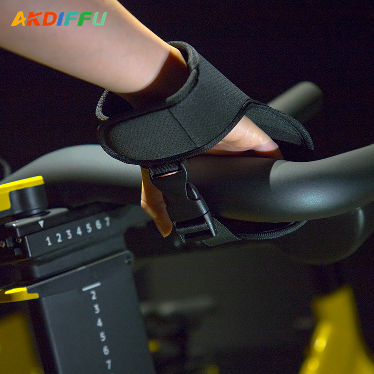 Bicicleta dinámica guantes auxiliares varilla única mano guardia gimnasio deportes antideslizante equipo de protección máquina elíptica equipo de protección