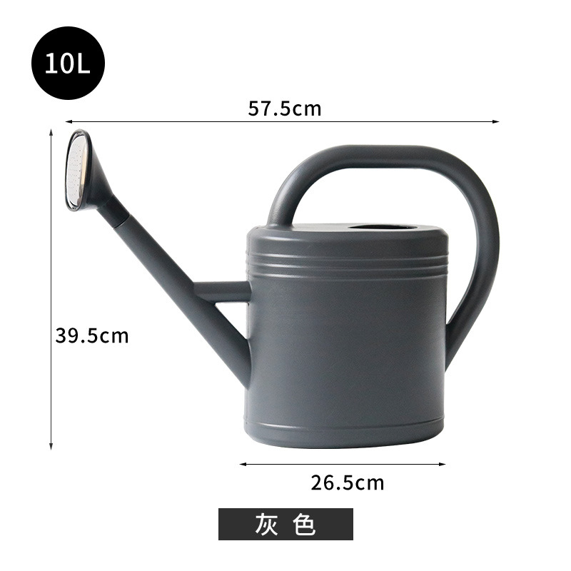 Herramientas de jardinería regadera hogar agrícola multi-especificación regadera de plástico portátil Venta directa de fábrica