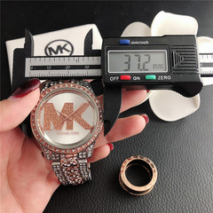 Popular women's fashion watch, same as trendy fashion watch, student watch with full diamond watch.