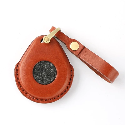 Harley motorcycle key case genuine: Car key bag - brown-hollow