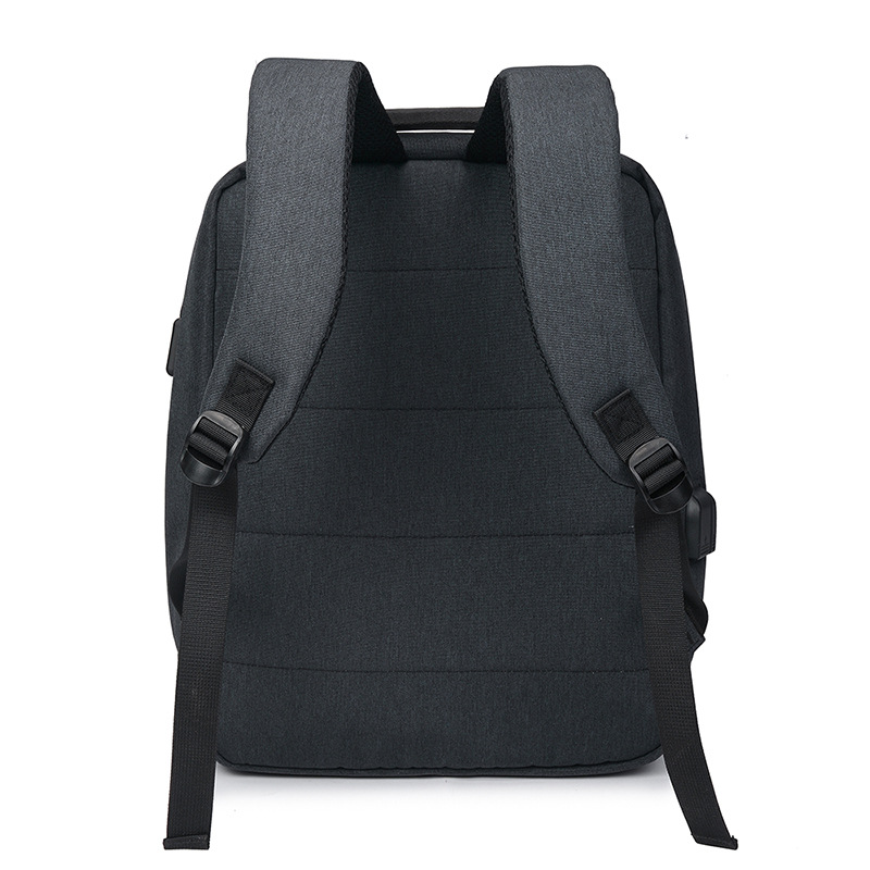 Venta al por mayor 2020 nueva mochila de computadora de tela Oxford carga USB mochila de computadora de negocios se puede imprimir LOGO
