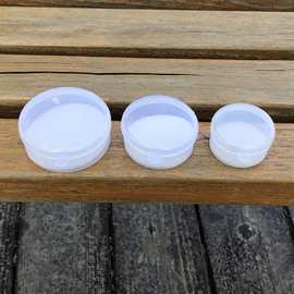 红虫盒蚯蚓盒 透明小配件盒子垂钓用品圆形带孔透明蚯蚓盒