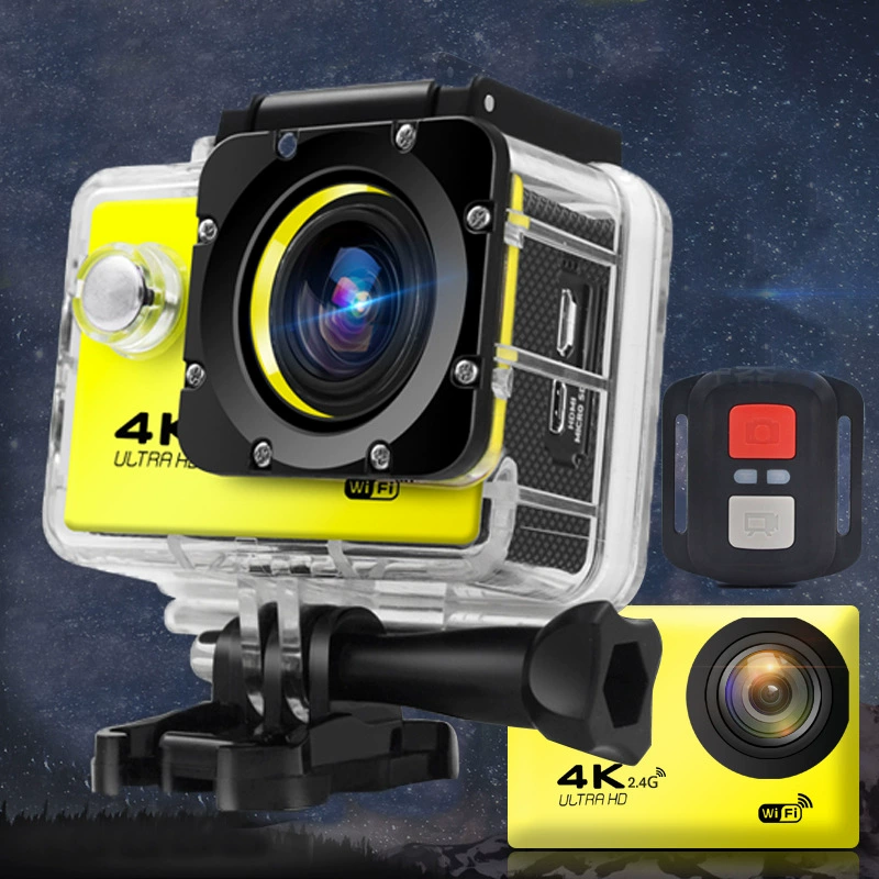 F60 ручная экшн-камера HD велоспорт 4K мини внешняя водостойкая камера для спорта головы крепления DV дайвинг