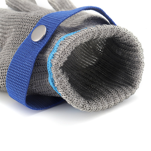 New steel wire American standard level 9 anti-cut gloves, level 5 slaughtering kitchen food grade anti-cut protective labor protection gloves