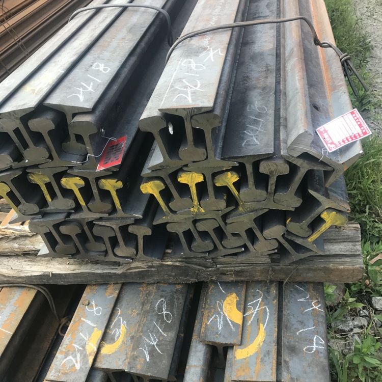 厂家批发永洋牌轨道钢轻轨重轨起重轨路轨车间运输行车轨道钢24KG