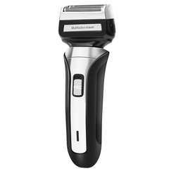 跨境往復式電動剃鬚刀雙刀頭多功能三合一充電刮鬍刀理容套裝