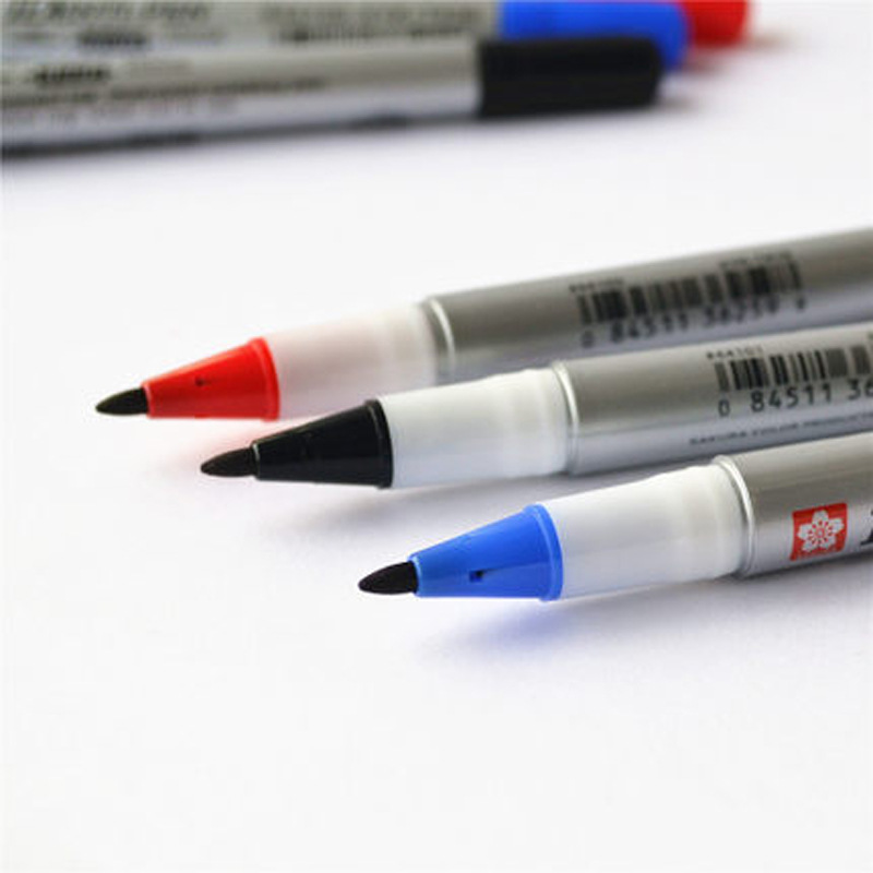 Japan Sakura cherry blossom marker pen oil -based double -headed…
