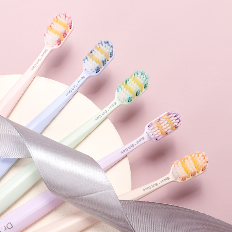 Soft toothbrush set for adults for men and women