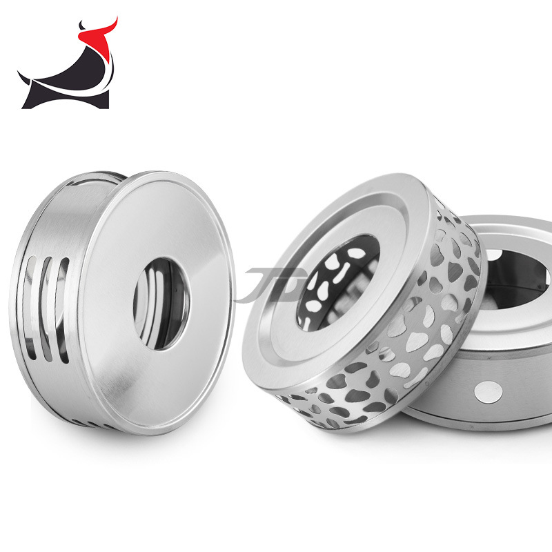 Stainless steel tea warmer heating base teapot tea maker glass kettle tea warmer hot tea maker hotel supplies
