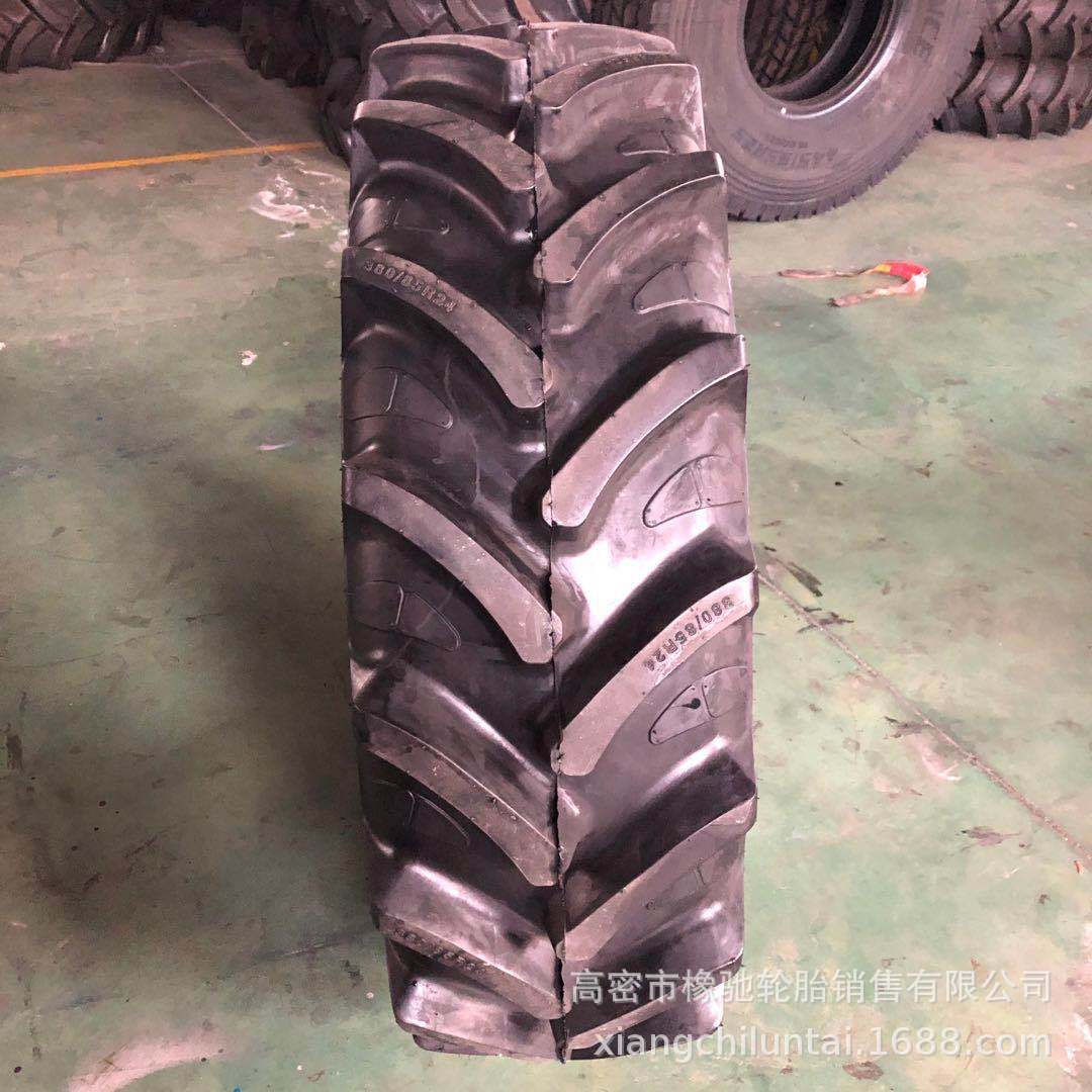 迪尔拖拉机轮胎380/85R24子午线真空胎 人字花纹轮胎
