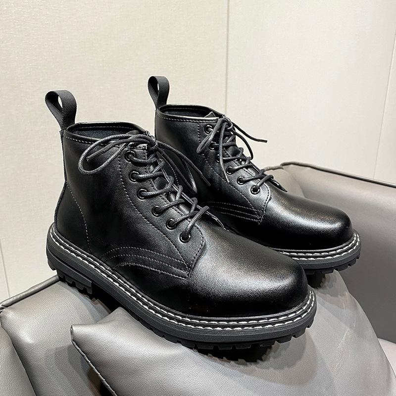 Winterliche Herren Chukka Stiefel Mit Plüschfutter Und Sohle_voghion.com