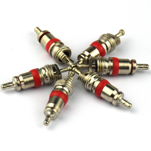 Car, motorcycle, bicycle tire American valve core, zinc alloy material
