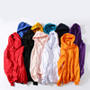 Demi-season light board, sweatshirt, colored hoody, shirt for leisure, wholesale