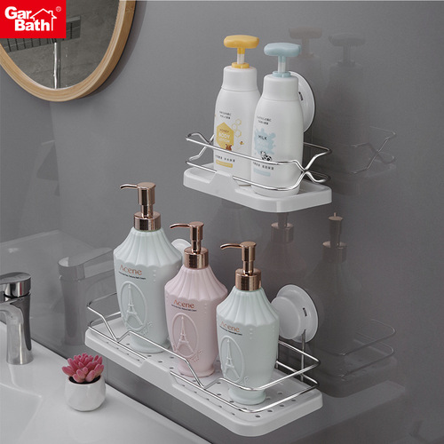 Bathroom rack, bathroom sink, toilet wall cosmetics storage rack, no punching kitchen rack