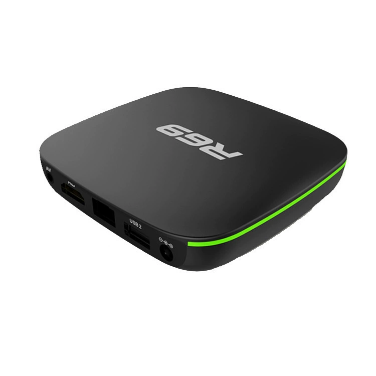 Android TV Box R69 H3, 2ГБ+16ГБ, сетевой смарт-тюнер, Wi‑Fi