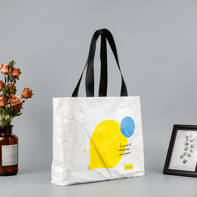 厂家专订水洗纸袋 便携袋购物包手提杜邦纸包牛皮纸 特卫强杜邦纸