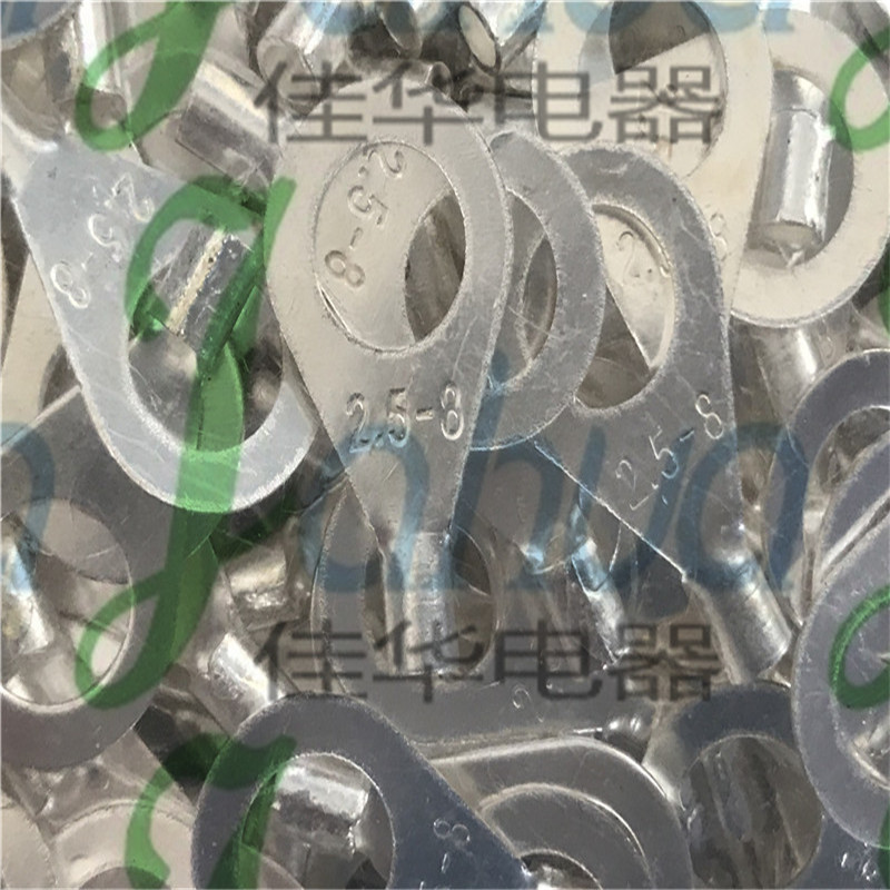 OT2.5-8 裸端头 圆形鼻子 冷压接线耳  黄铜