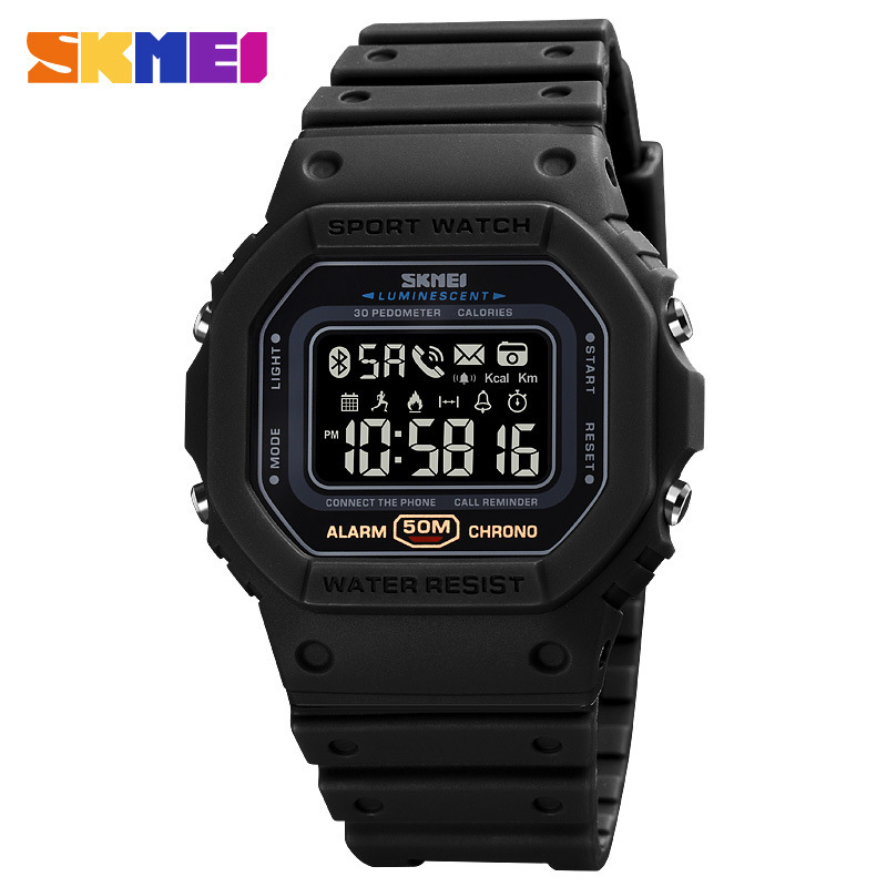 Time beauty skmei smart fashion creative sports watch multi-function Sports Digital Bluetooth men's and women's smart watch