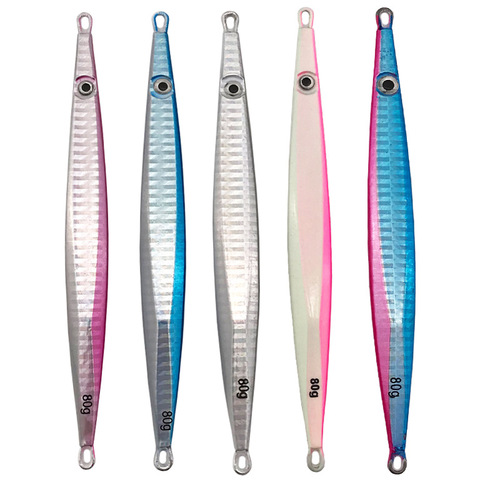 Cross-border iron plate fake bait sea fishing fast sinking lead fish night glow lure bait boat fishing drag fishing tuna bait iron plate lure bait 