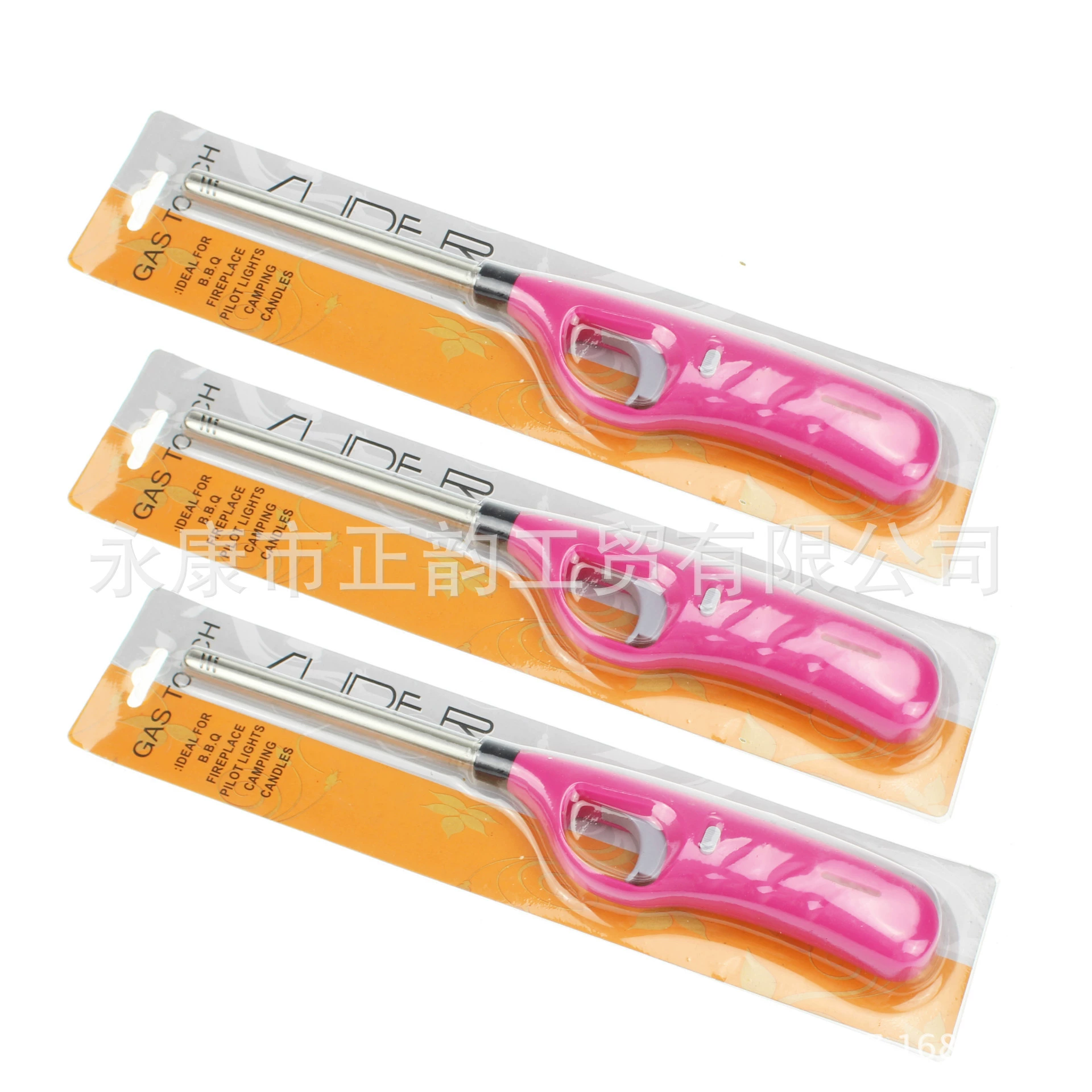 Красочная газовая зажигалка для барбекю многоцелевая Зажигалка Корейская маленькая воспламенитель