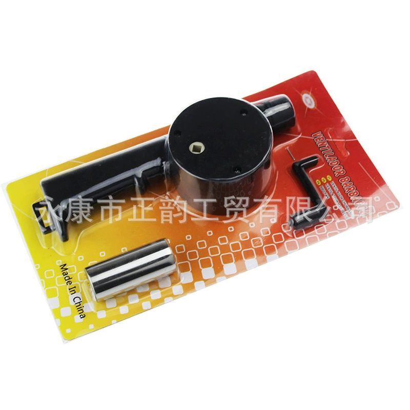 Портативный ручной вентилятор на открытом воздухе для барбекю хороший помощник ручной Фен