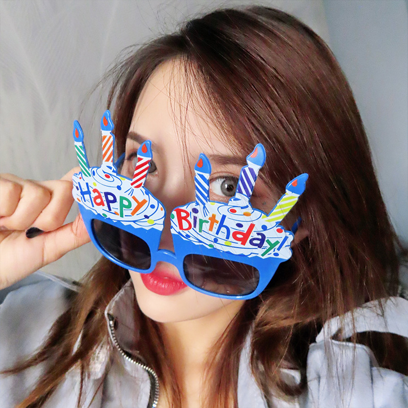 Gafas Decorativas de Cumpleaños de Plástico ABS con Marco Completo para Fotografía y Fiestas image 20