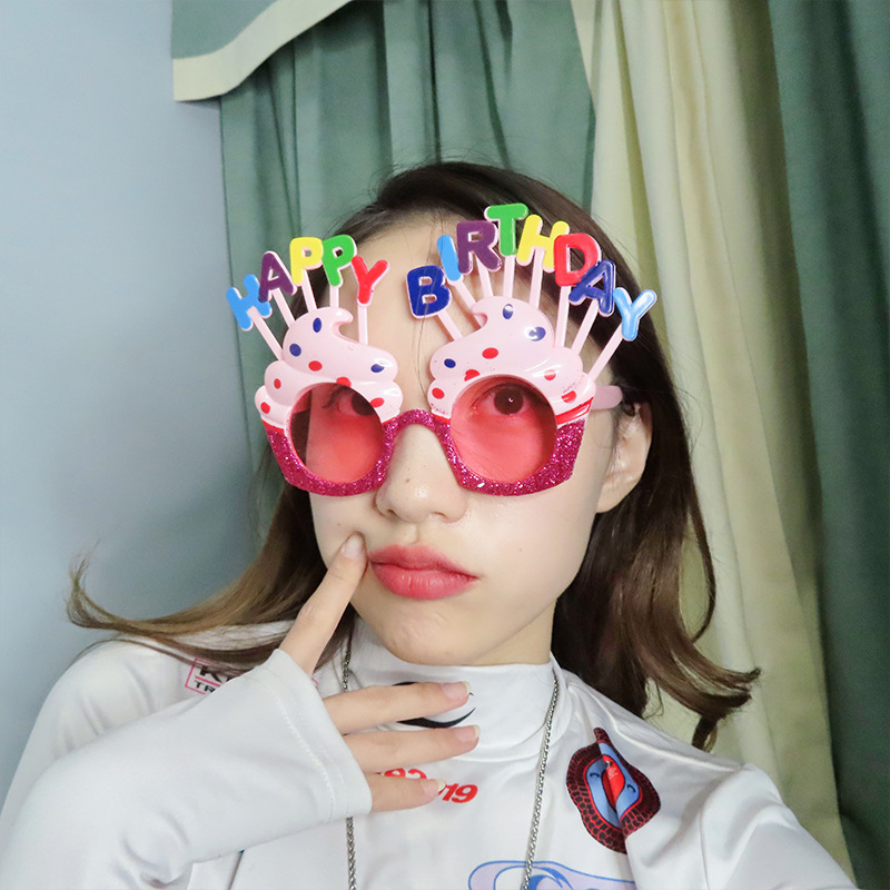 Gafas Decorativas de Cumpleaños de Plástico ABS con Marco Completo para Fotografía y Fiestas image 26
