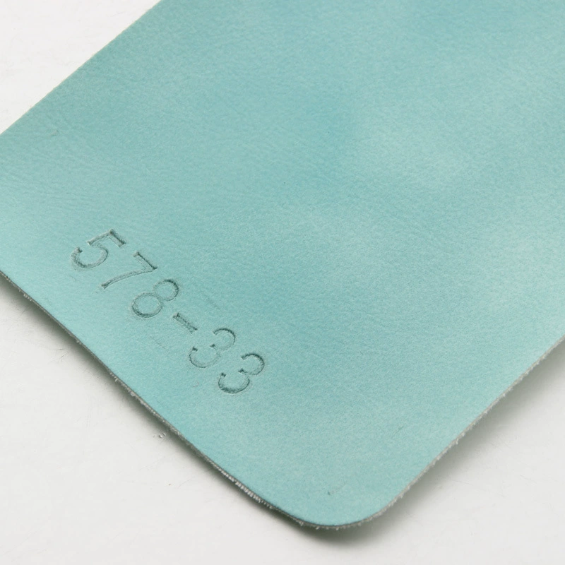 Simulation oil wax leather decorative leather Sauda leather material PU leather fabric shiny noodles imitation leather hard bag artificial leather leather
