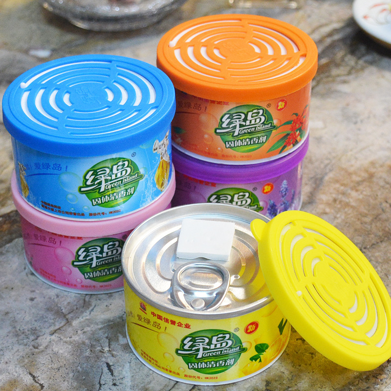 Green Island Air Freshener Solid Freshener Hotel Home Car Toilet Aromatherapy Paste Bedroom Fragrance