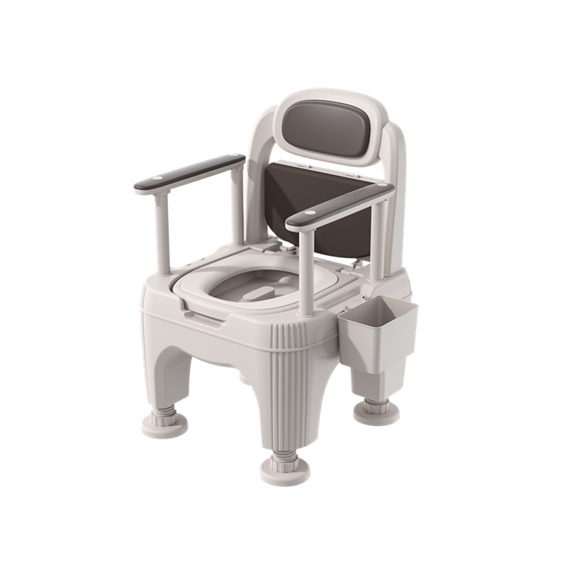 Inodoro de ancianos inodoro portátil mujeres embarazadas inodoro confinamiento hogar interior adulto portátil en cuclillas taburete en cuclillas inodoro