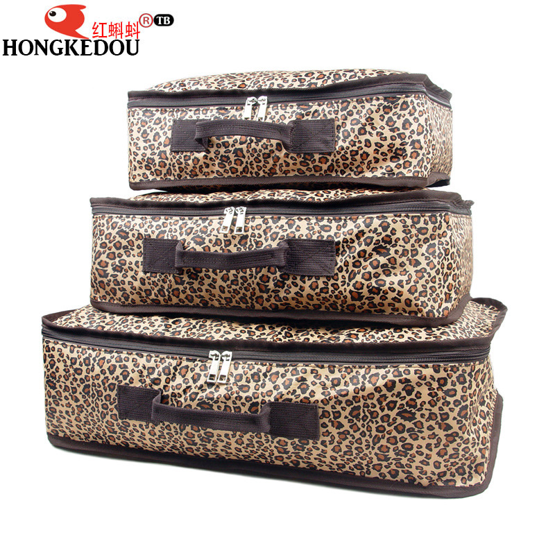 Waterproof square storage system for traveling with down