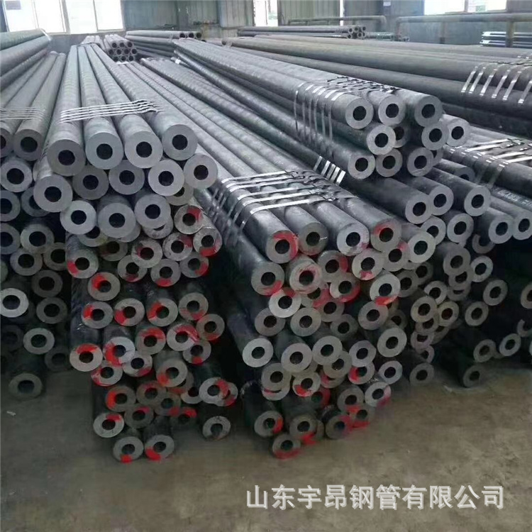 现货直供76*8无缝管小口径热轧钢管45#厚壁机械零件加工用无缝管