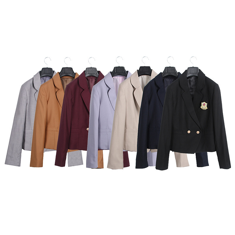 Winter & Research Suit Short Small Suit Women's Jacket Badge Suit Japanese JK Uniform Jacket