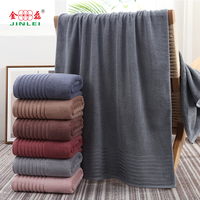 Carefully Selected Good Bamboo Fiber Bath Towels 500g Are Better Than Pure Cotton, Lint-Free, Soft and Absorbent Bamboo Charcoal Gift for Infants and Young Children