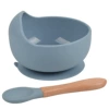 Bowl+wooden handle spoon y21